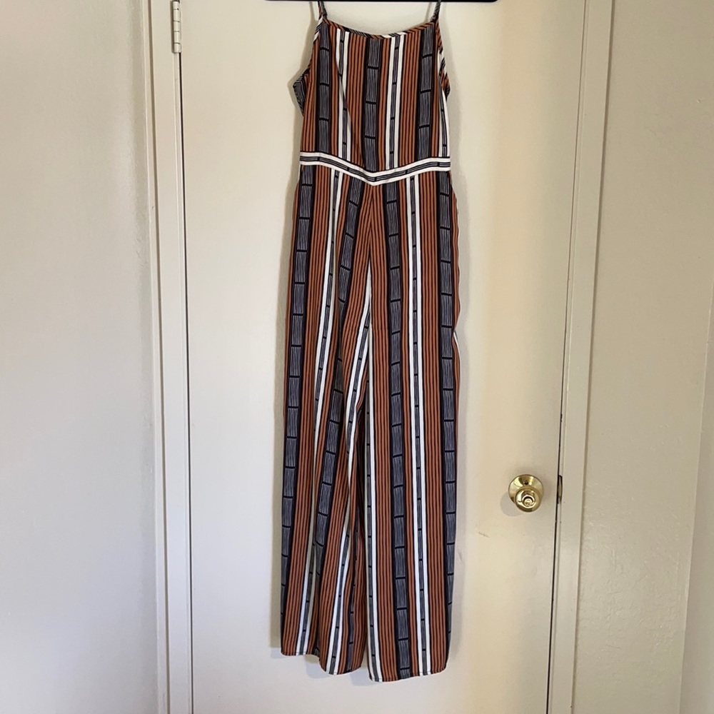 Forever 21 wide leg jumpsuit